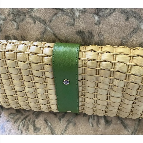 Kate Spade Wicker Clutch - Picture 8 of 9